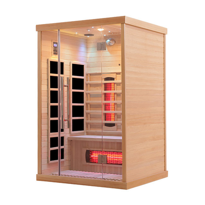 Volledige het Comité van de Spectrumkoolstof Verre Infrarode Sauna Stevige Houten Binnen