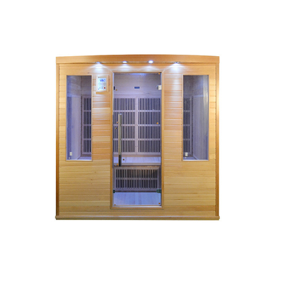 Douane Moderne 2700W 4 Persoons Verre Infrarode Sauna Binnen