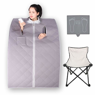 Huis 1 Person SPA Ontspannings Draagbare Infrarode Sauna Kit Folding 1050W