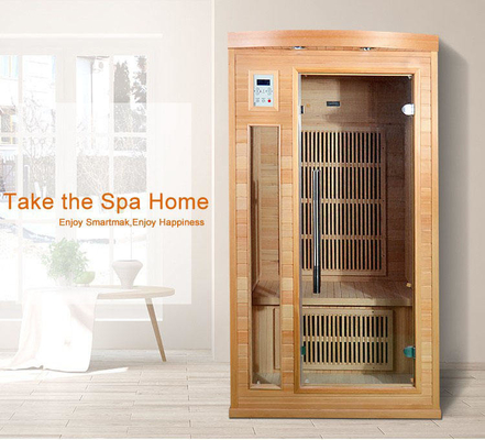 1750W Zaal van de luxe de Houten veel Infrarode Droge Sauna Binnen voor Persoon 2