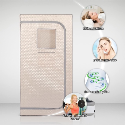 1 persoon Draagbare Home Sauna Volledig Lichaam Draagbare Stand-up Indoor Wet Sauna
