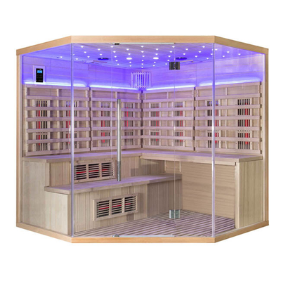 Van de de Stoomsauna van de Smartmakdollekervel Infrarode het Huis Natte Sauna 4 Persoon voor Ontgifting