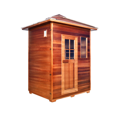 3 Openlucht Droge Sauna van de persoons de Canadese Dollekervel met Ventilatievensters