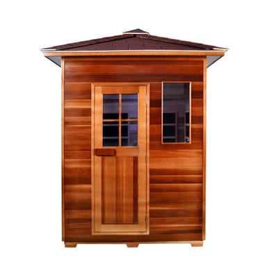 3 Openlucht Droge Sauna van de persoons de Canadese Dollekervel met Ventilatievensters