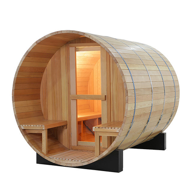 Verwarmt omhoog Snelle Stevige Houten de Zaal van de Vat Openluchtsauna 6 - 8 Persoon 6000W