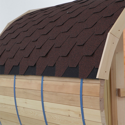 Enord Efficiënte Openlucht Houten Vatsauna met Aanvaardbaar OEM van het Saunafornuis