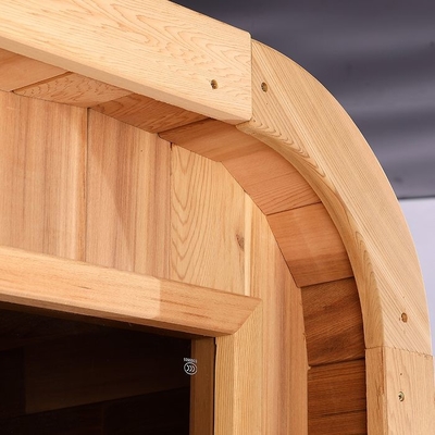 De Rode Cedar Wooden Cube Steam Sauna Zaal van Canada voor Persoon 8
