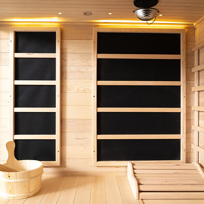 Sauna van de combinatie de Traditionele Binnen Infrarode Stoom voor 4 Mensen 2700W