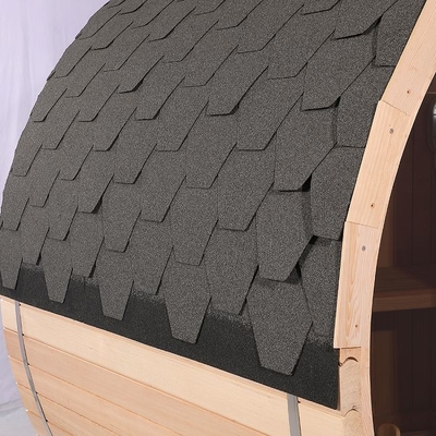 OEM Stevige Houten Openlucht Traditionele Stoomvatsauna voor 6 Persoons