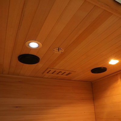 Canadian Hemlock Indoor Elektrisch Fornuis Houten Stoomkamer Voor 2 Personen