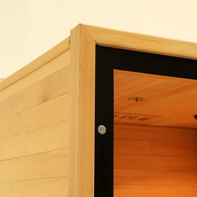 Canadian Hemlock Indoor Elektrisch Fornuis Houten Stoomkamer Voor 2 Personen