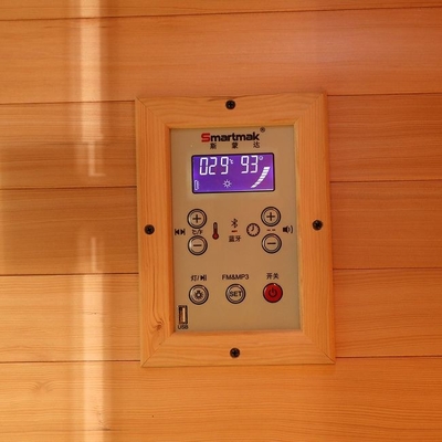 Canadian Hemlock Indoor Elektrisch Fornuis Houten Stoomkamer Voor 2 Personen
