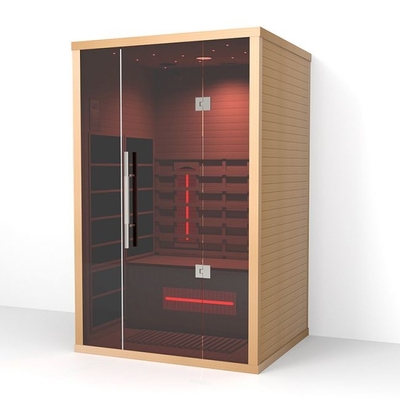 Full Spectrum Carbon Panel Heater in de buurt van ver-infraroodsauna voor 2 personen