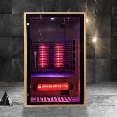 Full Spectrum Carbon Panel Heater in de buurt van ver-infraroodsauna voor 2 personen
