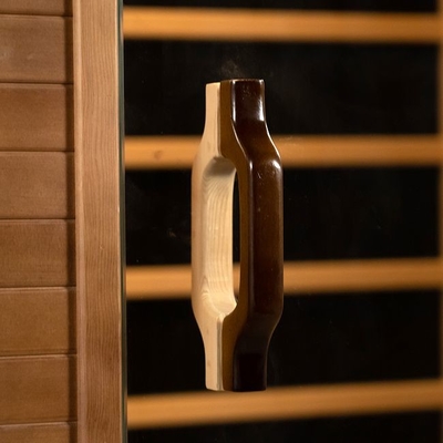 Binnen Stevig Houten Koolstofcomité Heater Far Infrared Sauna Room voor Persoon 2