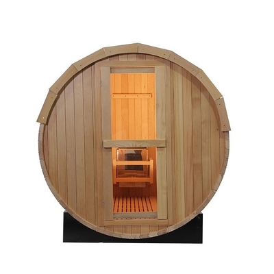 Traditionele de Saunazaal van Fornuisheater solid wood outdoor barrel Steunoem
