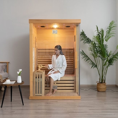 Zaal 2 van Heater Indoor Wooden Steam Sauna van het dollekervel Elektrische Fornuis Persoon