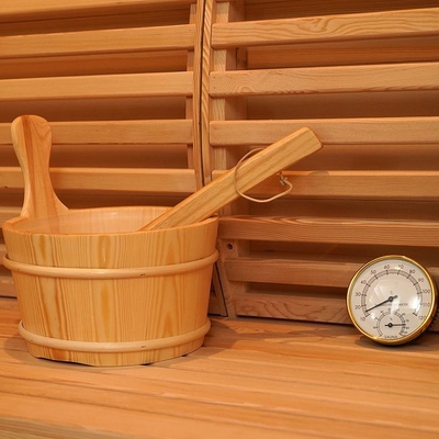 Zaal 2 van Heater Indoor Wooden Steam Sauna van het dollekervel Elektrische Fornuis Persoon