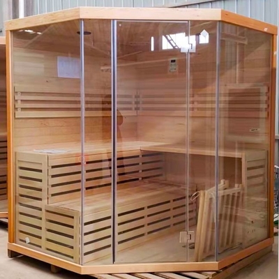 De Zaal van de de Stoomsauna van de slaapkamerhoek Grote Capaciteitsfamilie 8 Mensengebruik