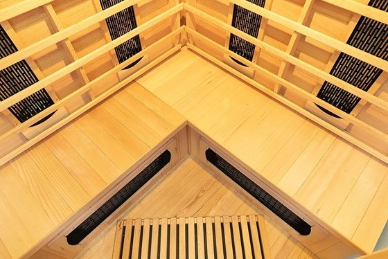 Rood de Saunazaal van Cedar Wood Indoor Ceramic Heater Infrarood Modern Ontwerp