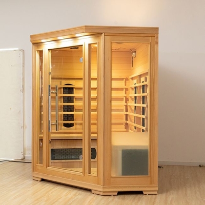Rood de Saunazaal van Cedar Wood Indoor Ceramic Heater Infrarood Modern Ontwerp