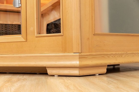 Rood de Saunazaal van Cedar Wood Indoor Ceramic Heater Infrarood Modern Ontwerp