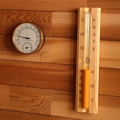 Openlucht Rustiek Cedar Steam Sauna Rounded Square met het Dakwerk van de Bitumendakspaan