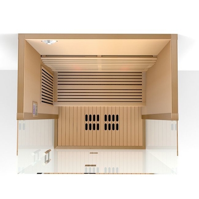 Volledig Spectrum en Koolstof Heater Solid Wood 2 Persoons Infrarode Sauna voor Huis