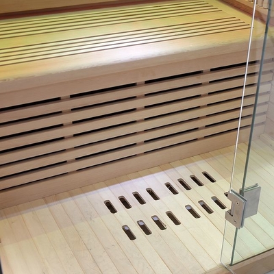 Volledig Spectrum en Koolstof Heater Solid Wood 2 Persoons Infrarode Sauna voor Huis