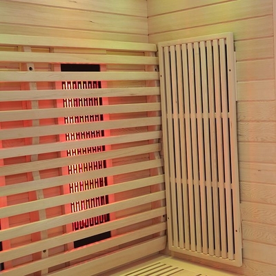 Volledig Spectrum en Koolstof Heater Solid Wood 2 Persoons Infrarode Sauna voor Huis