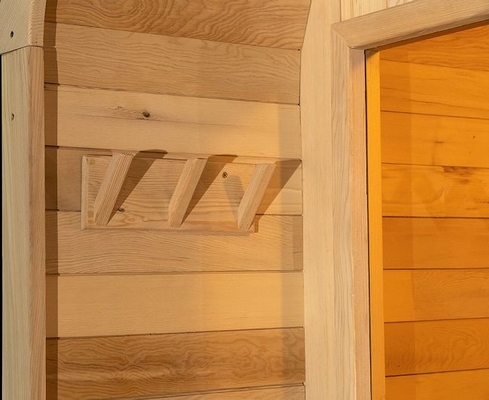 Het houten Buitenhuis Commerical van Fornuisheater square outdoor garden sauna