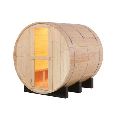 Van het de Stoomvat van Commerical Openluchttradtional van het dollekervel Houten Huis Sauna 6 Persoon