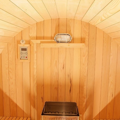 Van het de Stoomvat van Commerical Openluchttradtional van het dollekervel Houten Huis Sauna 6 Persoon
