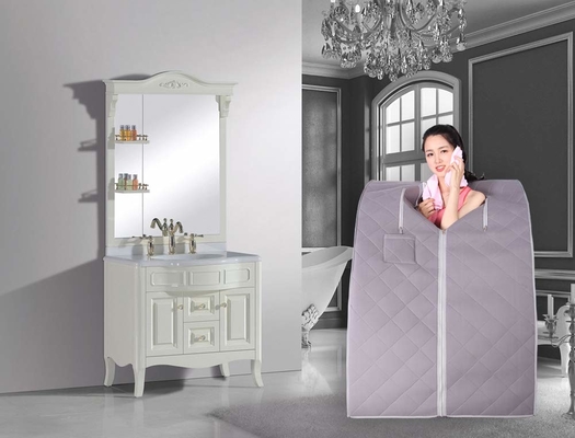 Huis 1 Person SPA Ontspannings Draagbare Infrarode Sauna Kit Folding 1050W