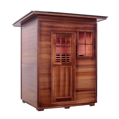 Stevige Houten Canadese Rode Openlucht de Saunaodm van Cedar Carbon Heater Far Infrared