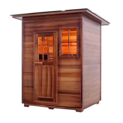 Stevige Houten Canadese Rode Openlucht de Saunaodm van Cedar Carbon Heater Far Infrared