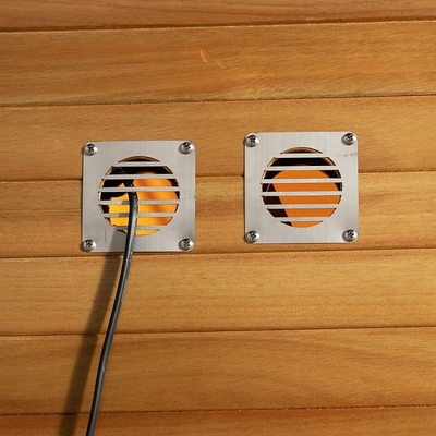 OEM &amp; ODM Houten Openlucht Droge Sauna met het Elektrische Fornuis van 9KW