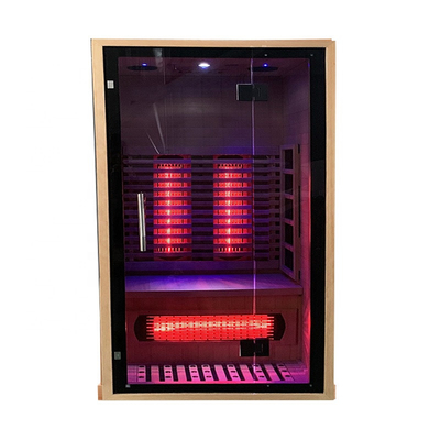 Canadese Dollekervel/Rode Cedar Material Low-EMF Infrarode Sauna 100 - 178kg-Capaciteit