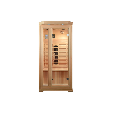 Houten Cedar Home Saunaruimte 900*900*1900mm met 8mm Aangemaakt Glas