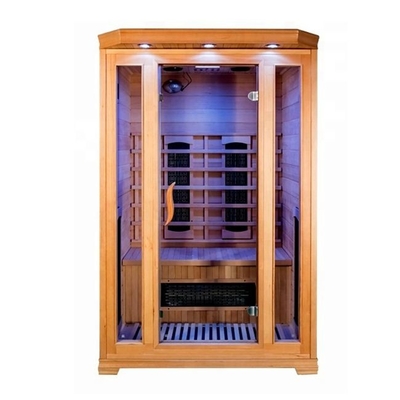Canadian Hemlock 2 persoons 1750W saunaruimte voor thuis met veiligheidssysteem