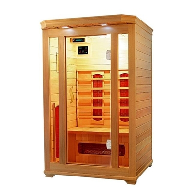 2-persoons rechthoekige huissaunaruimte 1750W Power 20' / 40' HQ26 / 54PCS-verpakking