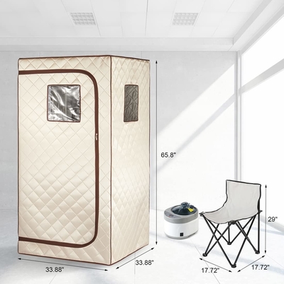 Waterdichte stof Draagbare stoomsauna Persoonlijke spa Draagbare sauna voor thuis