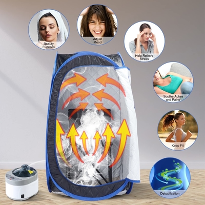 4L Full Size Draagbare Stoomsauna Waterdichte Stof Voor Ultieme Ontspanning