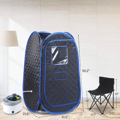 4L Full Size Draagbare Stoomsauna Waterdichte Stof Voor Ultieme Ontspanning