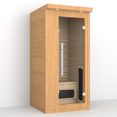 Indoor sauna kamer 1 - 2 personen Ver infrarood sauna met rode lichtcapsule