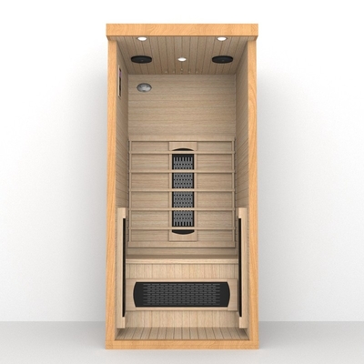 Indoor sauna kamer 1 - 2 personen Ver infrarood sauna met rode lichtcapsule