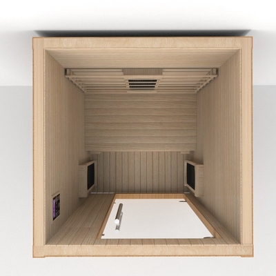 Indoor sauna kamer 1 - 2 personen Ver infrarood sauna met rode lichtcapsule