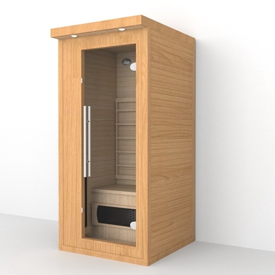 Indoor sauna kamer 1 - 2 personen Ver infrarood sauna met rode lichtcapsule