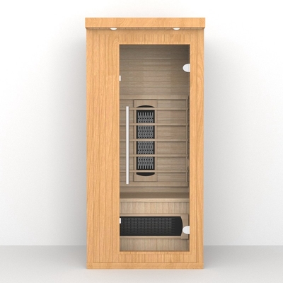 Indoor sauna kamer 1 - 2 personen Ver infrarood sauna met rode lichtcapsule