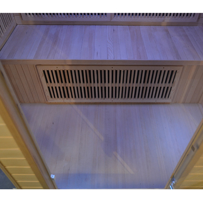 Sauna van droog hout Moderne luxe ver infrarood sauna voor thuis 2700W